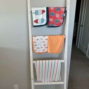 Bundle Copper Pearl Lovey and Swaddle Blankets